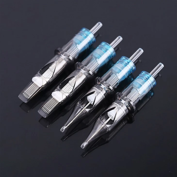 Blackbird RM (cm) 20 pcs / kaxxa bil-labar tatwaġġ tal-membrana skartoċċ li jintremew labra tas-sigurtà sterilizzata għall-artist tatwaġġ