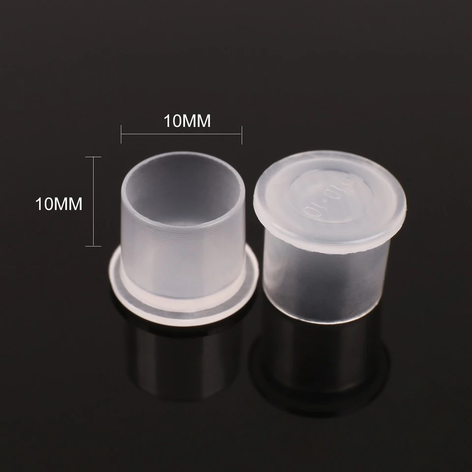 Tazza tal-linka tatwaġġ tal-plastik portabbli li tista 'tiġi portabbli b'bażi ​​mħaxxra - disponibbli f'diversi mudelli, adattati għal użu ta' sbuħija u kura personali.