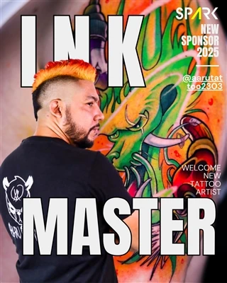 Spark Artist @ Aarutattoo2303 Talbiet Top Unur fil-Konvenzjoni tat-Tatwaġġ In...