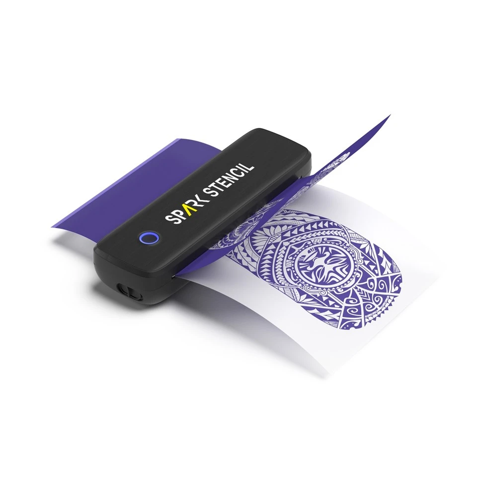 Portable Bluetooth Thermal High-Res Universal Compatibility Long Battery Tattoo Stencil Printer For Artists factory