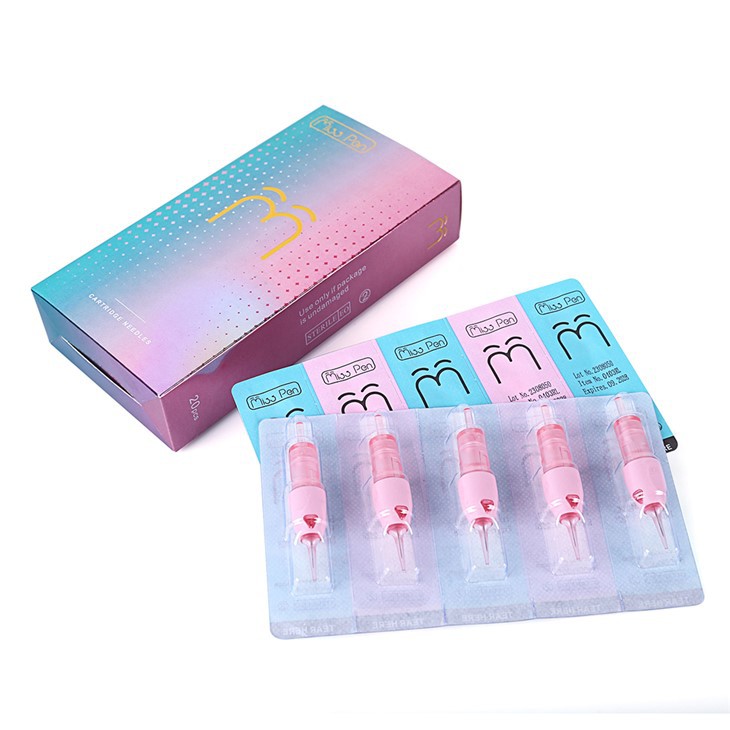 Grad stabbli professjonali Premium Precision Labra tal-membrana ratba għal Tattoting Eyebrow mingħajr sforz Makeup Permanenti