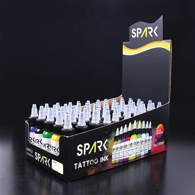 Spark Organic 0.5 oz Fast Dry Long Design Provvista Tatwaġġ tal-Linka Pigment Permanenti tal-Għamla Għall-Art tal-Korp