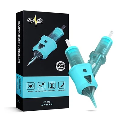 Spark Membrana tal-qoxra trasparenti ġdida 0.35 mm / 12 labar tal-iskartoċċ tat-tatwaġġ għall-provvista tal-ħanut tat-tatwaġġ