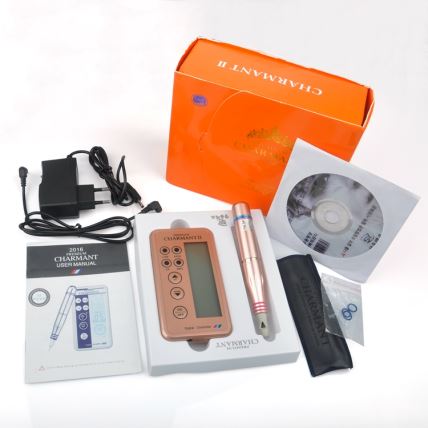 Kit tal-Magni għall-Make Up Permanenti Charmant bil-Labra tal-Cartridge