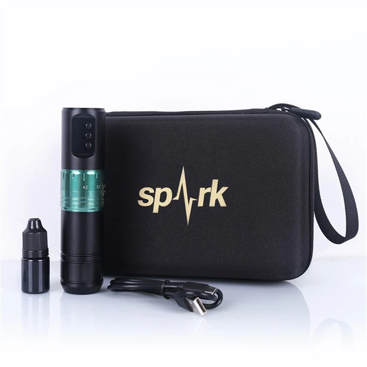 10000 RPM Spark Tattoo Machine Pinna Tatwaġġ Magni Wireless Tattoo Pen