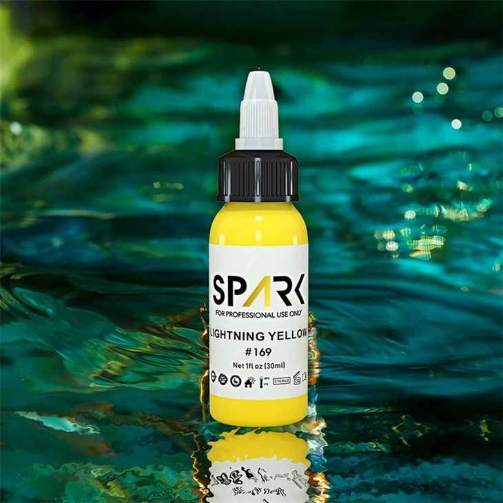 25 Kulur Set Tattoo Ink Spark Tattoo Ink Set Pigmenti Professjonali