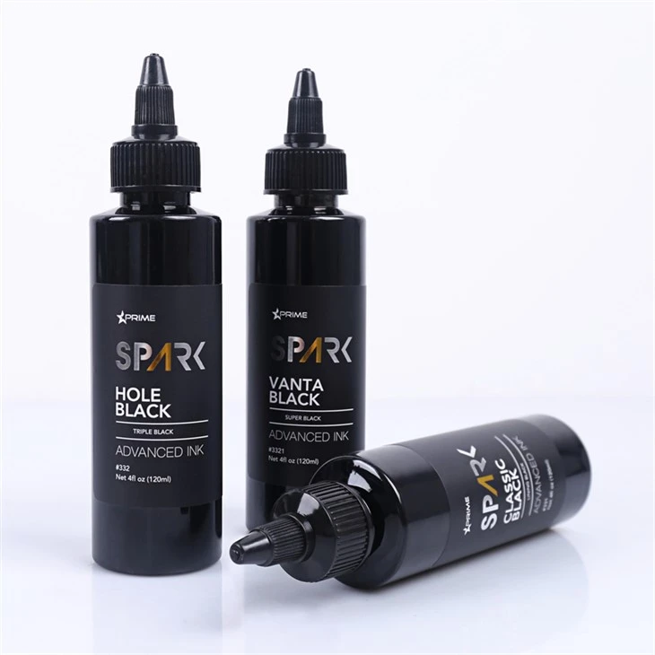 Toqba Iswed 4OZ Triple Iswed Ink Serje Spark Tattoo Ink Tattoo Ink Dawl Iswed