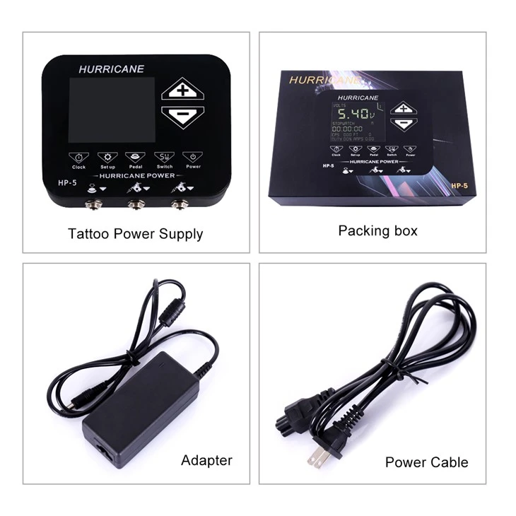 Provvista ta 'enerġija tat-tatwaġġ tat-touch screen portabbli