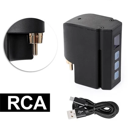 2400mAh RCA Tattoo Power Supply Wireless Tattoo Battery