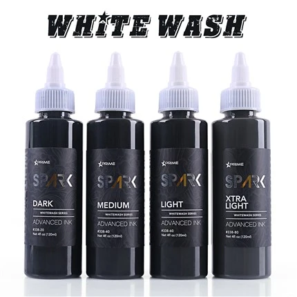 Spark ta 'kwalità għolja l-aktar ġdid 4oz * 4 settijiet ta' whitewash