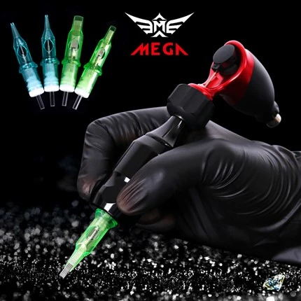 Skartoċċ sterilizzat Labar tat-tatwaġġ Skartoċċ tal-labra tat-tatwaġġ 20 Pcs