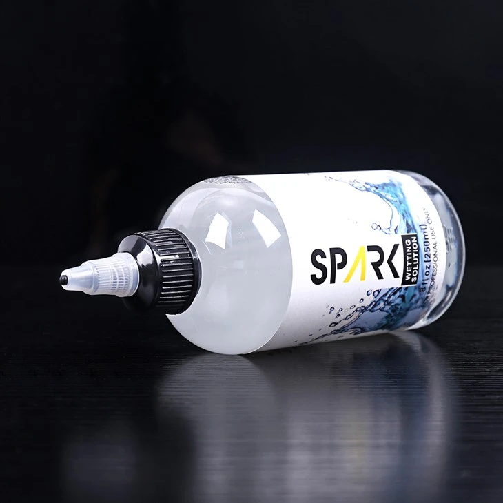 240ML 8OZ fil-massa Spark Tatwaġġ Soluzzjoni Tixrib Spark Tatwaġġ Soluzzjoni Taħlit Spark Tattoo Ink