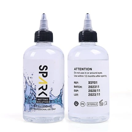 8OZ 240ML Spark Tattoo Tixrib Soluzzjoni Spark Tattoo Taħlit Soluzzjoni Spark Tattoo Ink