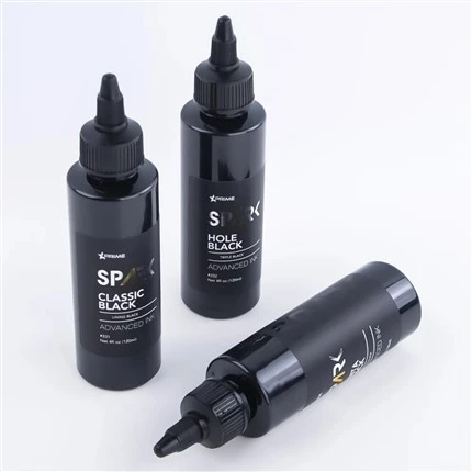 Iswed Dawl Tatwaġġ Linka Triple Iswed 8OZ Toqba Iswed Iswed Ink Serje Spark Tatwaġġ Linka Tatwaġġ Sett